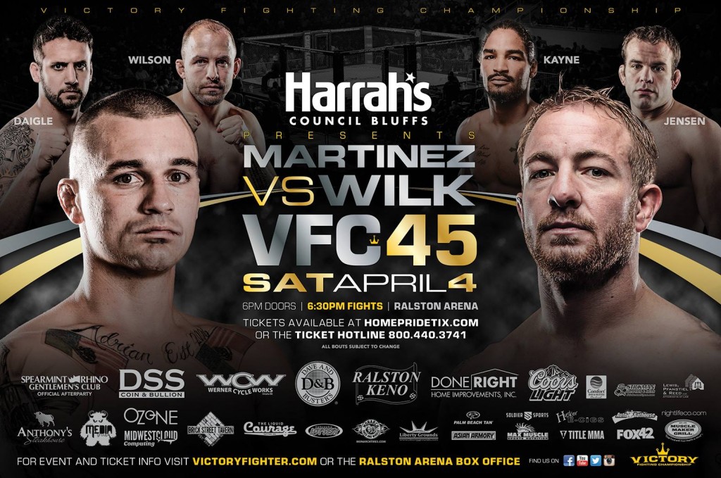 Victory Fighting Championship 45 - Free Ticket Give Away