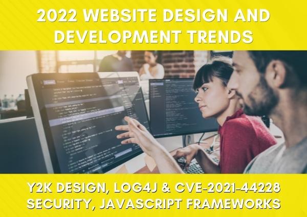 Expected website design and development trends in 2022
