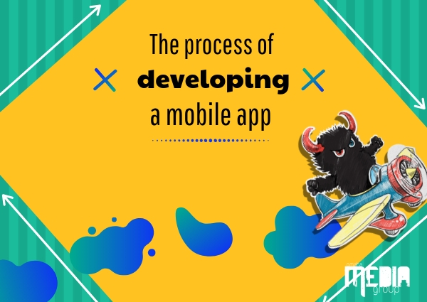The process of developing a mobile app
