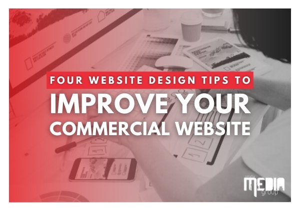 Four website design tips to improve your commercial website