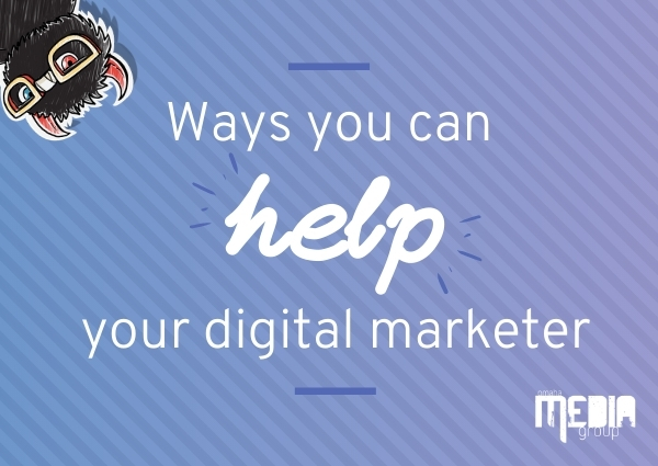 UPDATED: Ways you can help your digital marketer