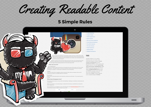5 Simple Rules for Writing Readable Blog Content