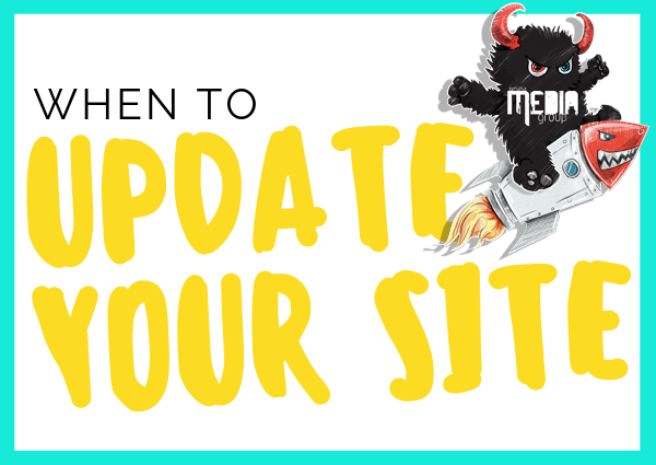 When should I update my website?