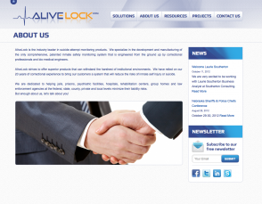 WEBSITE LAUNCH - AliveLock