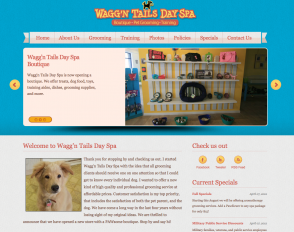 WEBSITE LAUNCH - Wagg’n Tails Day Spa