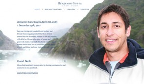 Website Launch - Ben Gupta Memorial Website