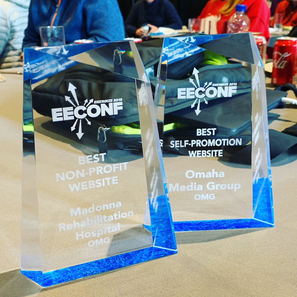 EECONF 2018 - Best Self-Promotion & Best Non-Profit Website Omaha Media Group