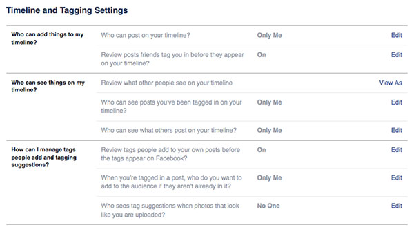 Facebook Timeline and Tagging Tool