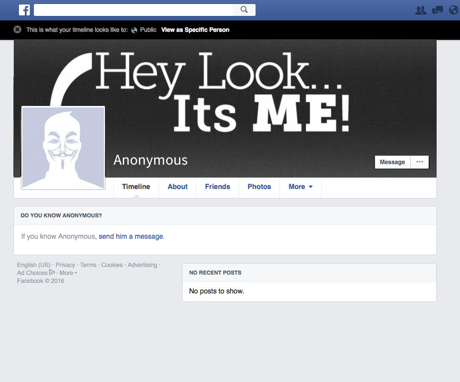 View Facebook Profile As Others 