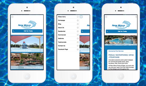 OMAHA MEDIA GROUP LAUNCHES NEW WAVE POOLS & SPAS MOBILE