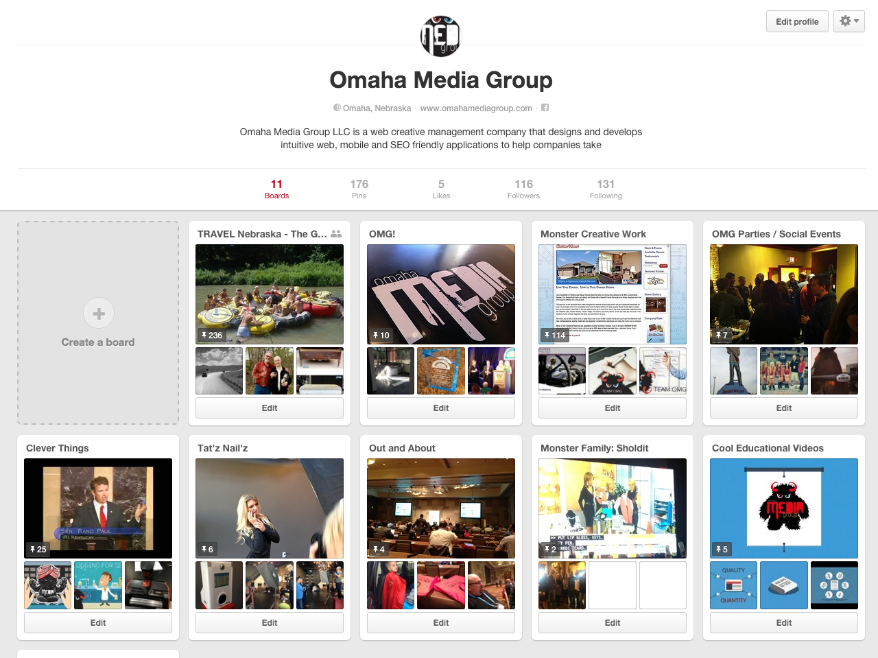 OMG Pinterest - Follow Us!